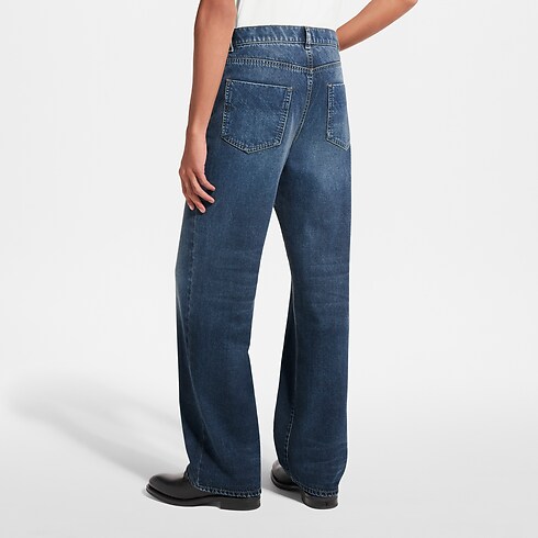 Ready-to-Wear Todas as Roupas Cotton Cashmere Jeans | Louis Vuitton ® (Zoom no Produto)