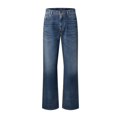Ready-to-Wear Todas as Roupas Cotton Cashmere Jeans | Louis Vuitton ® (Zoom no Produto)