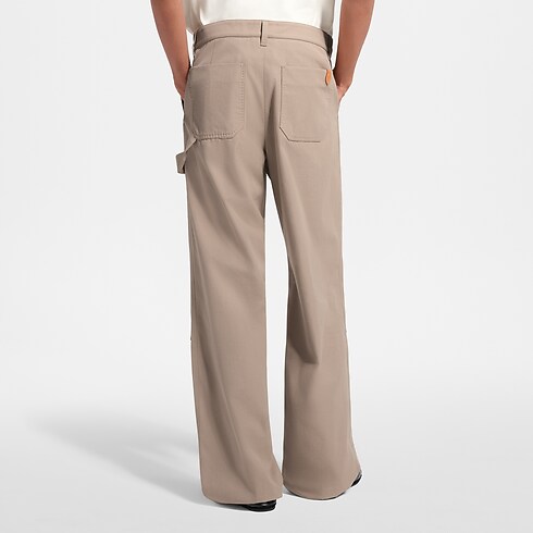 Ready-to-Wear Todas as Roupas Cotton Cashmere Worwear Pants | Louis Vuitton ® (Zoom no Produto)
