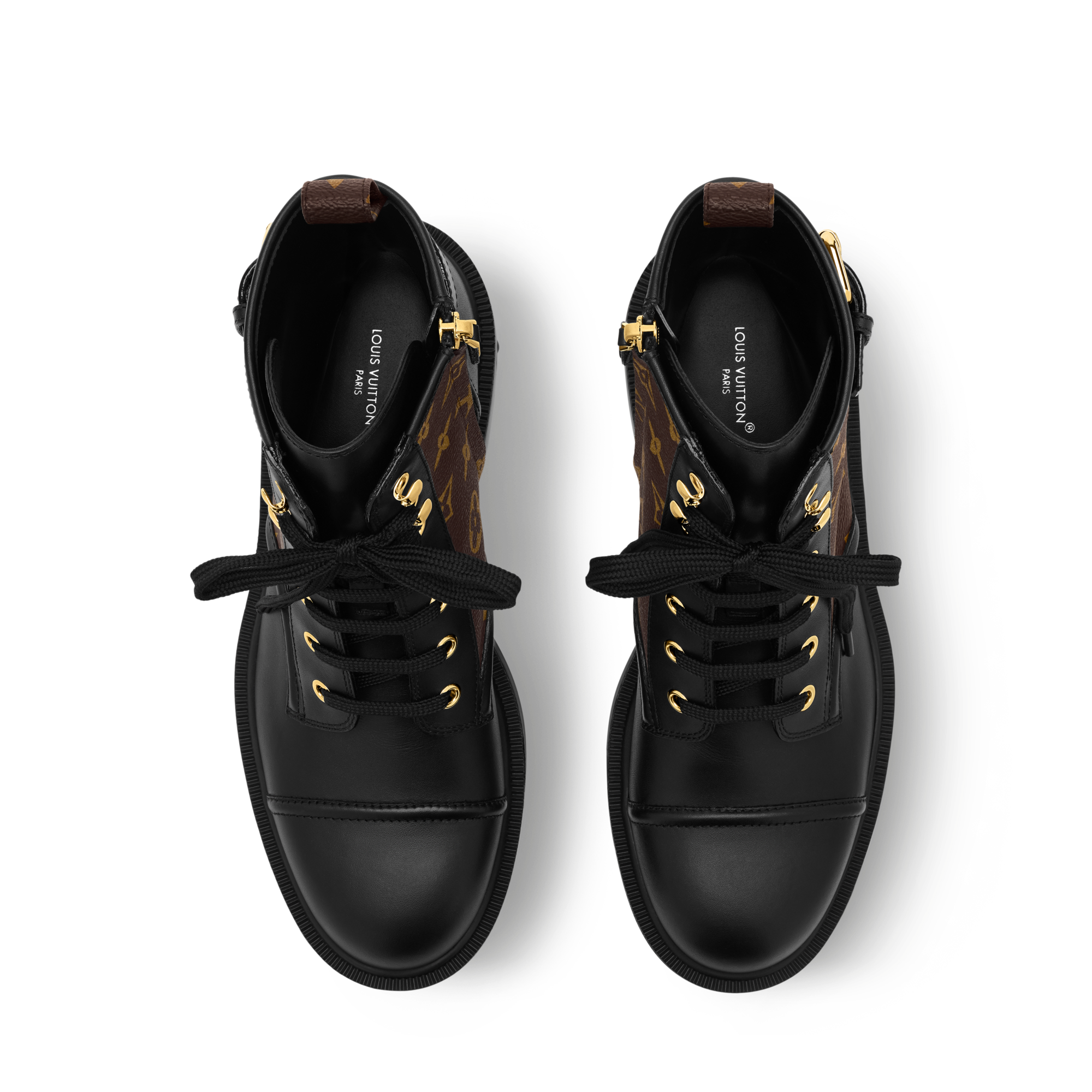  Sapatos Botas Coturno Citizen | Louis Vuitton ® (Zoom no Produto)