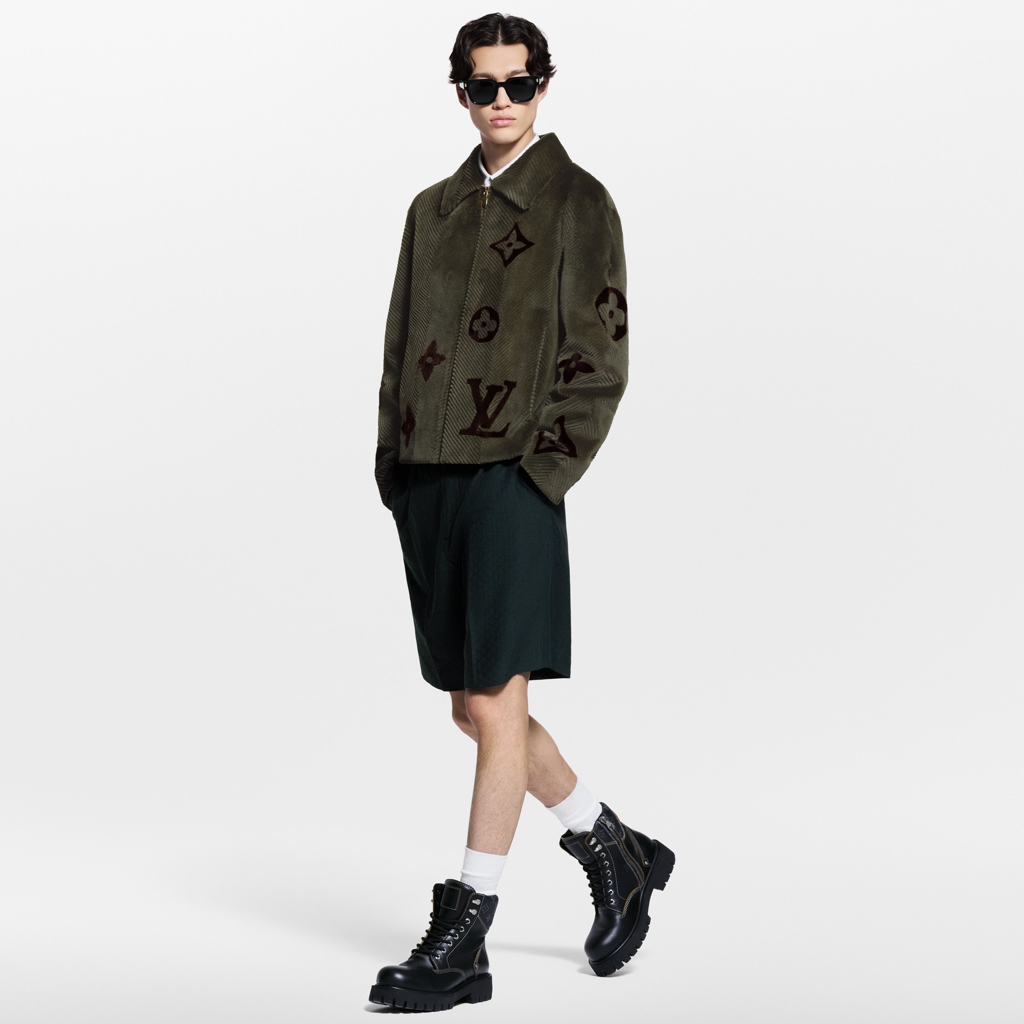  Sapatos Botas Coturno LV Remix | Louis Vuitton ® (Zoom no Produto)