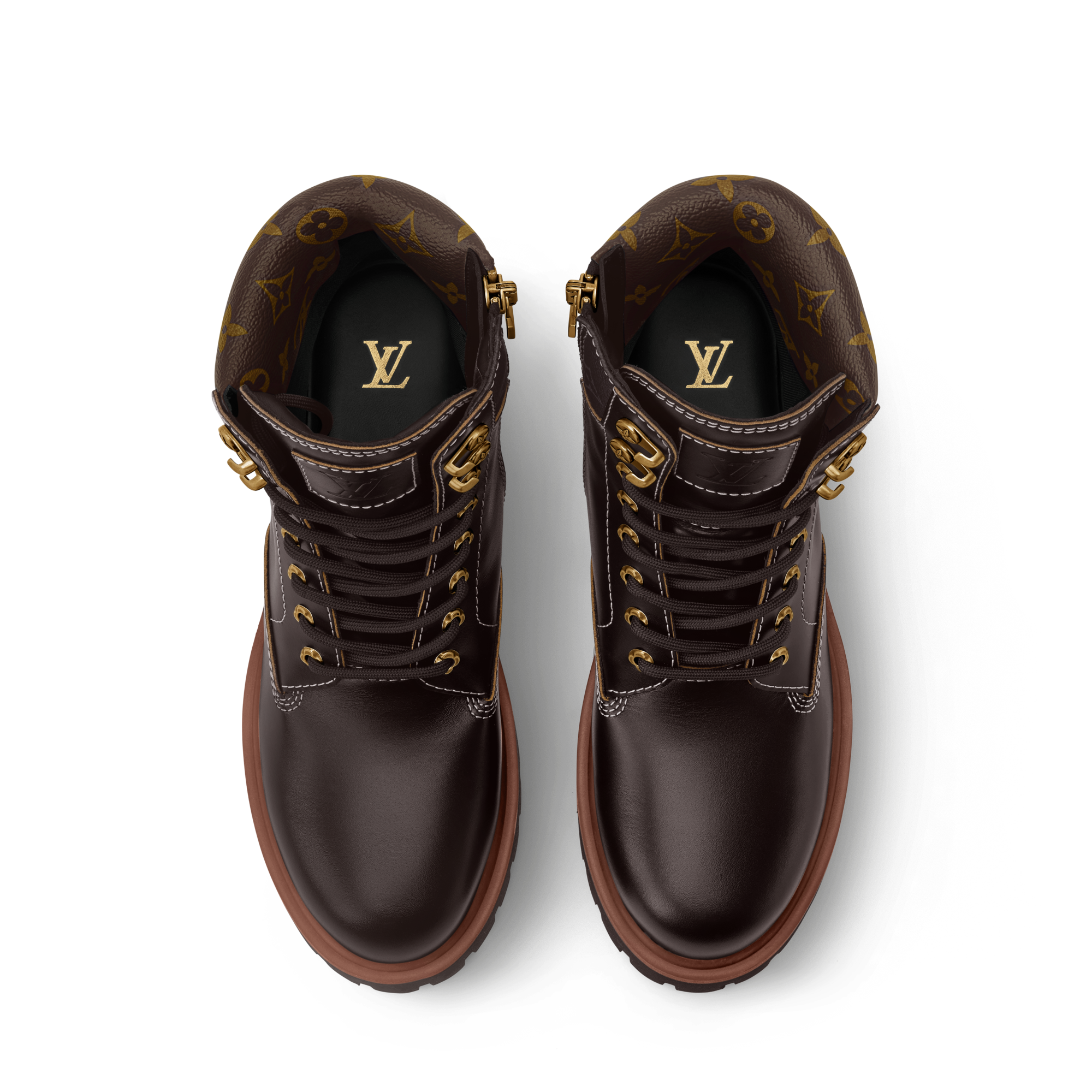  Sapatos Botas Coturno LV Remix | Louis Vuitton ® (Zoom no Produto)