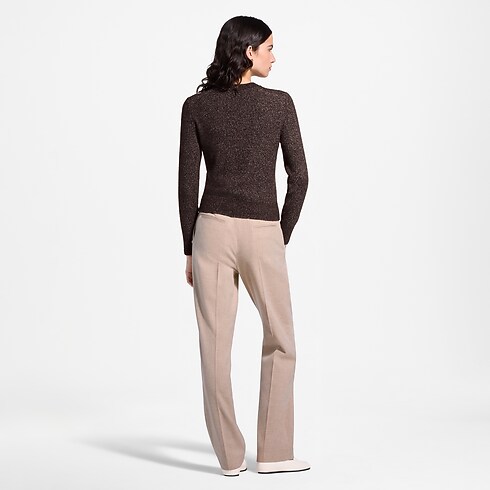 Ready-to-Wear Tricot Cursive Signature Pullover | Louis Vuitton ® (Zoom no Produto)