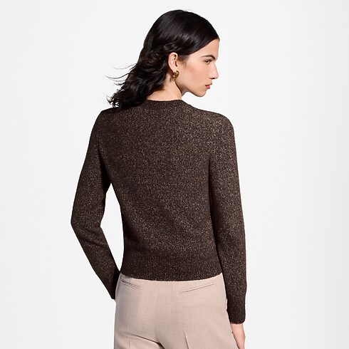 Ready-to-Wear Tricot Cursive Signature Pullover | Louis Vuitton ® (Zoom no Produto)