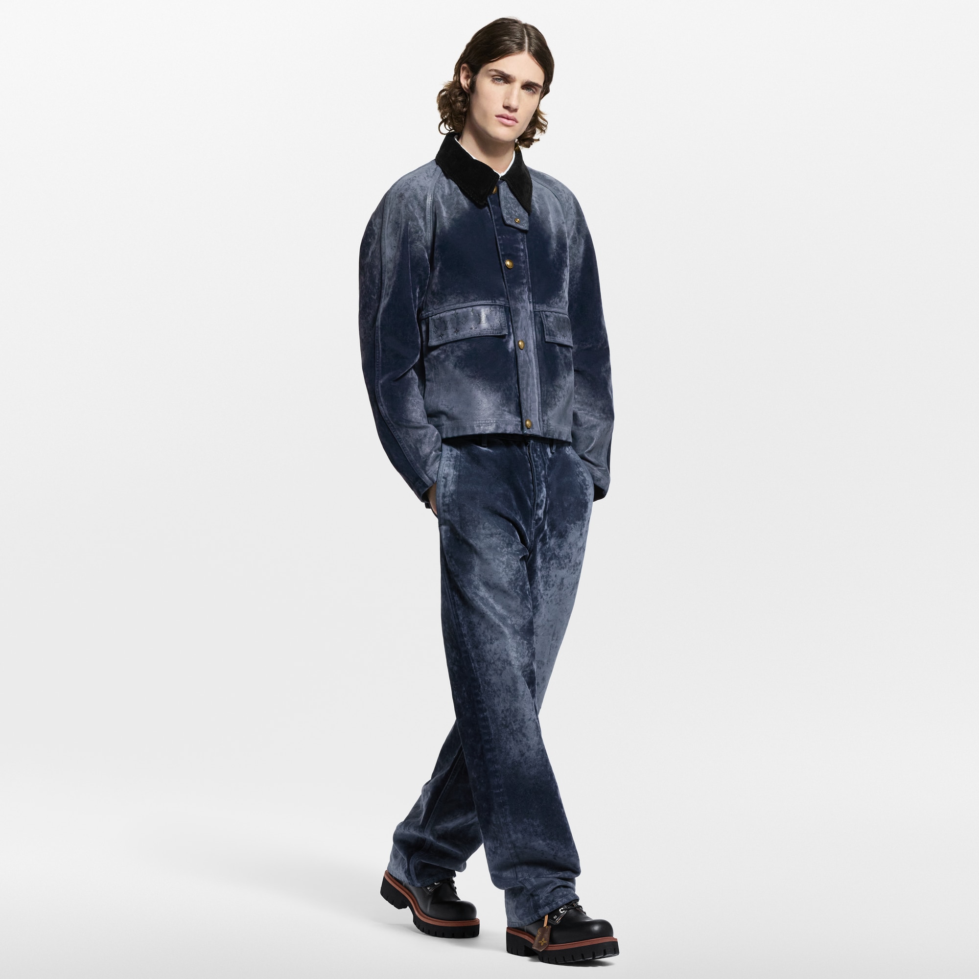  Sapatos Sapatos Sociais Derby LV Remix | Louis Vuitton ® (Zoom no Produto)