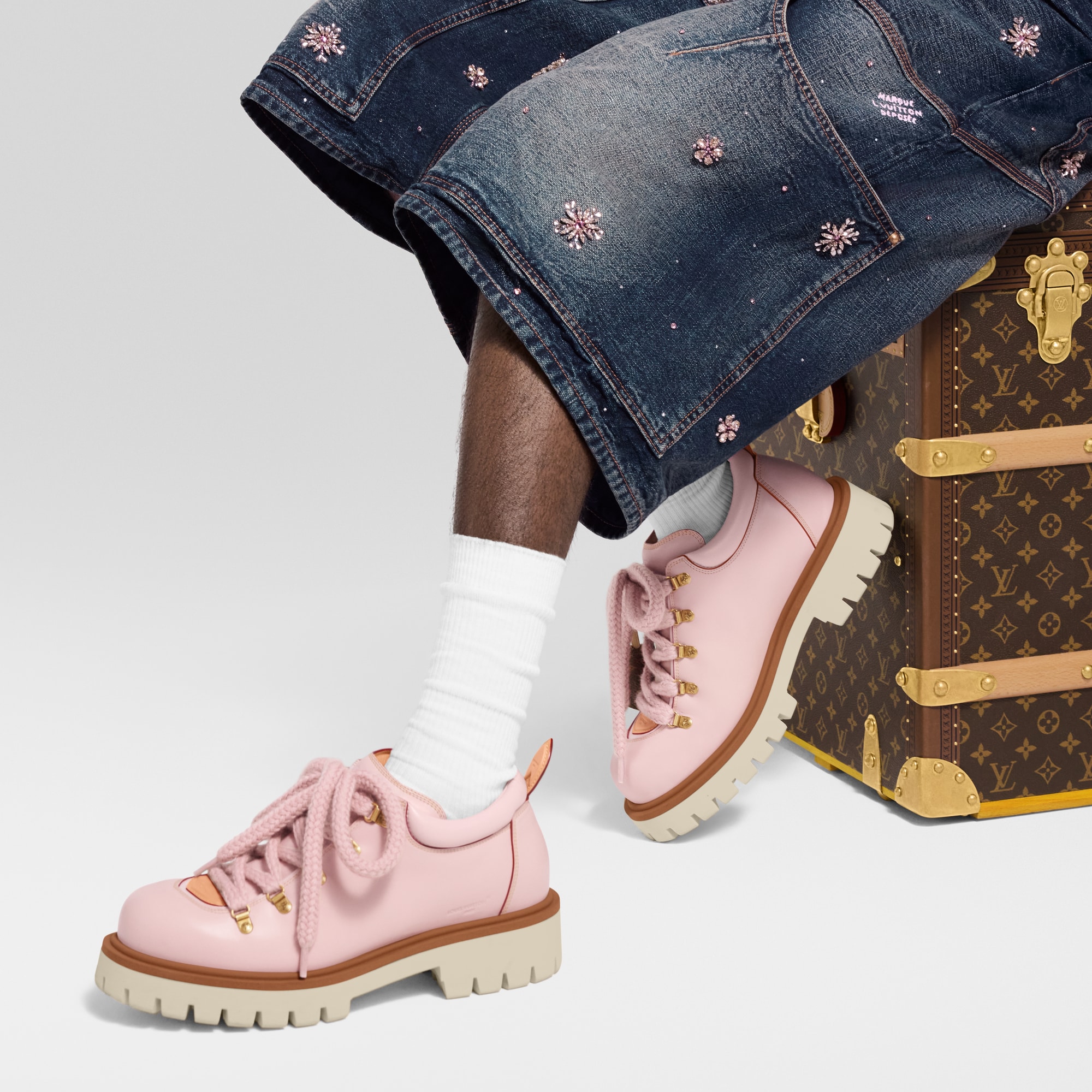  Sapatos Seleção Completa Derby LV Remix | Louis Vuitton ® (Zoom no Produto)