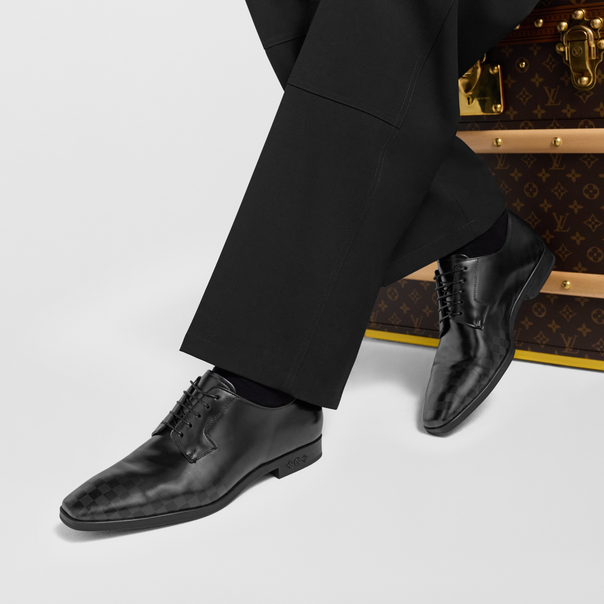  Sapatos Sapatos Sociais Derby Minister | Louis Vuitton ® (Zoom no Produto)