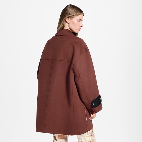 Ready-to-Wear Casacos e Jaquetas Double Face Duffle Coat | Louis Vuitton ® (Zoom no Produto)