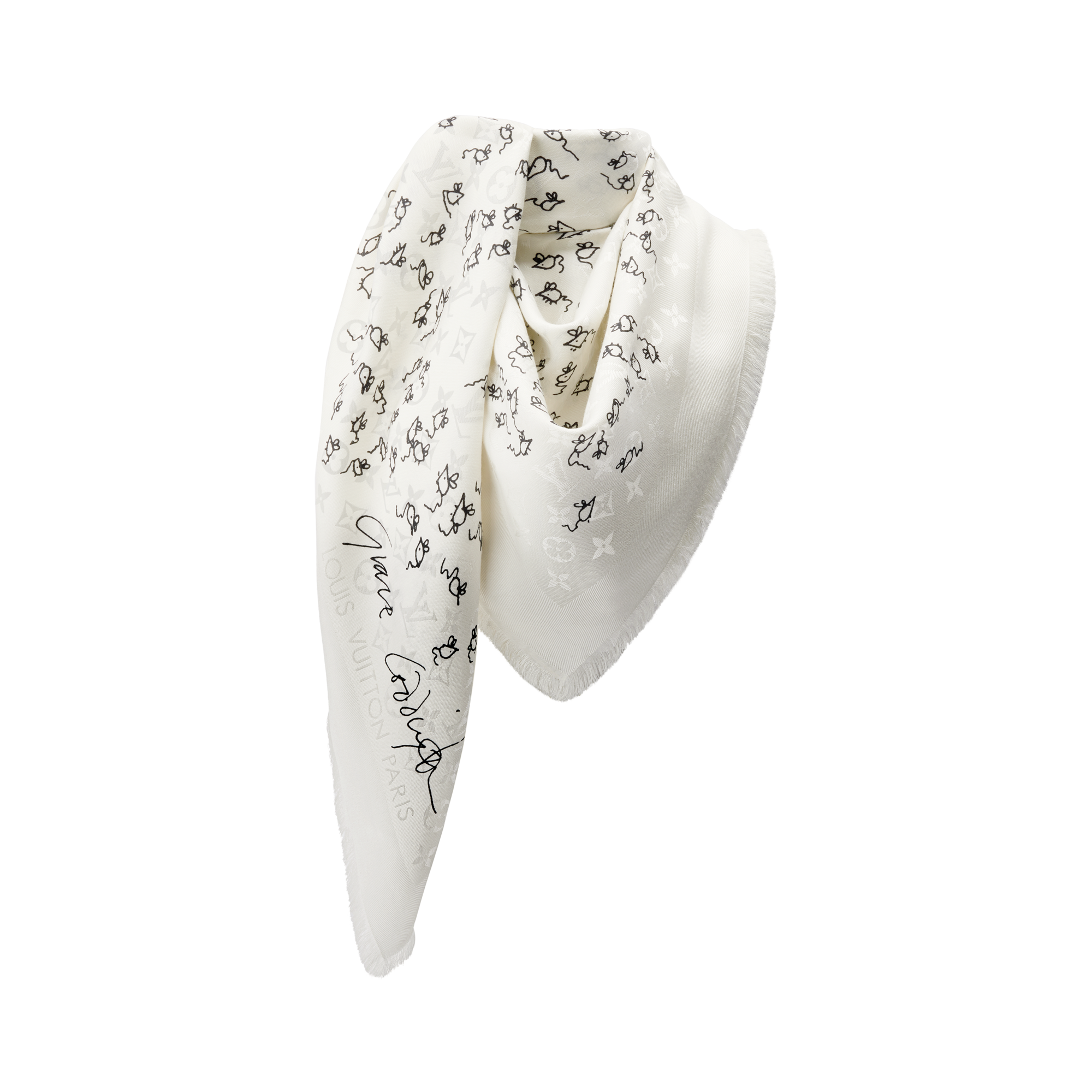 S00 Acessórios Xales e Echarpes Echarpe LV Mice Monogram Classique | Louis Vuitton ® (Zoom no Produto)