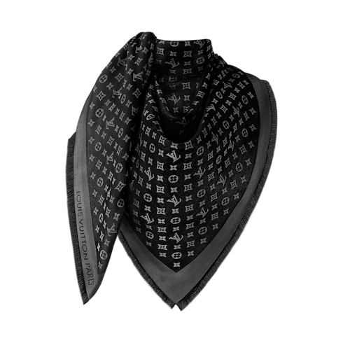 S00 Acessórios Xales e Echarpes Echarpe Moonlight | Louis Vuitton ® (Zoom no Produto)