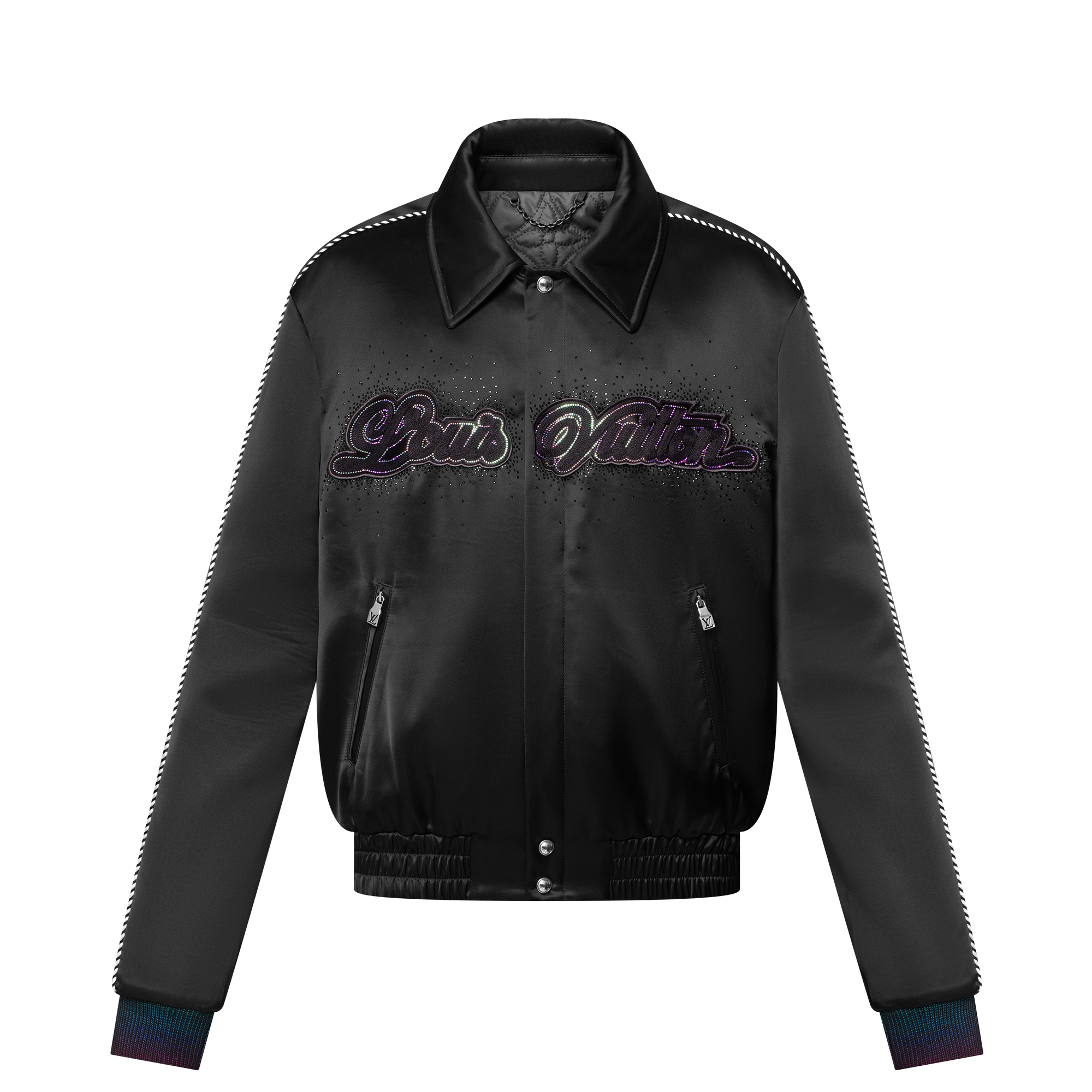  Ready-to-Wear Casacos e Agasalhos Embellished Souvenir Blouson | Louis Vuitton ® (Zoom no Produto)