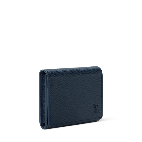 Couro Taiga Carteiras Masculinas Porta-Cartões Envelope Business Card Holder | Louis Vuitton ® (Zoom no Produto)
