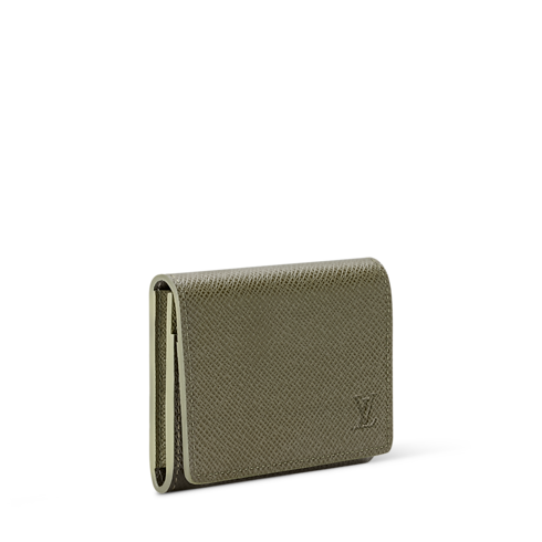Couro Taiga Carteiras Masculinas Porta-Cartões Envelope Business Card Holder | Louis Vuitton ® (Zoom no Produto)
