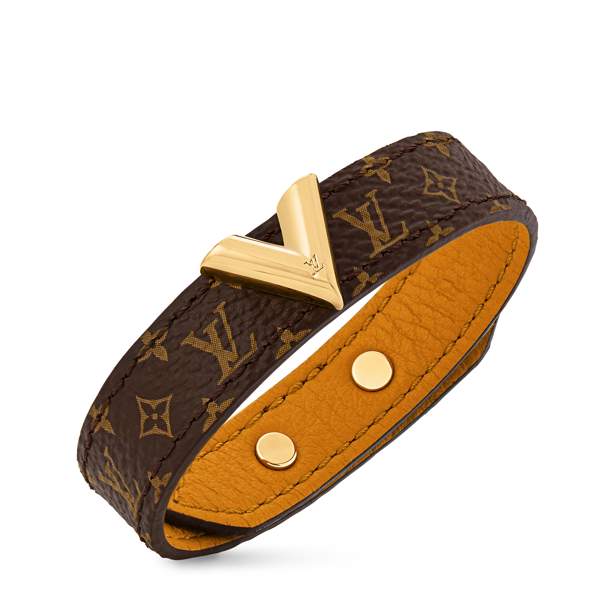 Outros Canvas Monogram Acessórios Pulseiras em Couro Essential V Bracelet | Louis Vuitton ® (Zoom no Produto)
