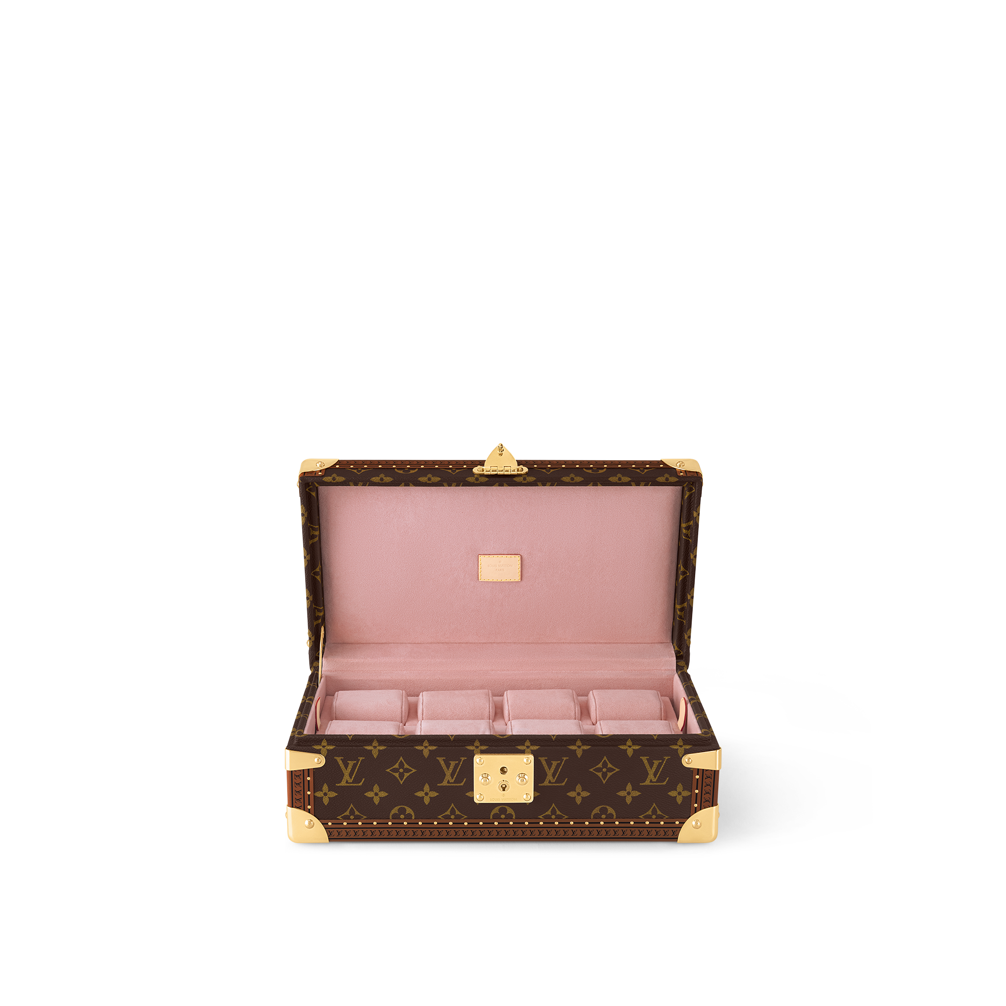 Monogram Baús e Caixas Caixas Rígidas Estojo para Relógios Coffret 8 Montres | Louis Vuitton ® (Zoom no Produto)