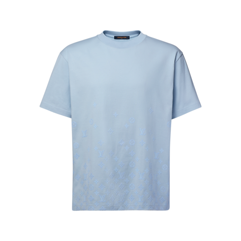 Ready-to-Wear Camisetas e Polos Flock Print Gradient Signature T-Shirt | Louis Vuitton ® (Zoom no Produto)