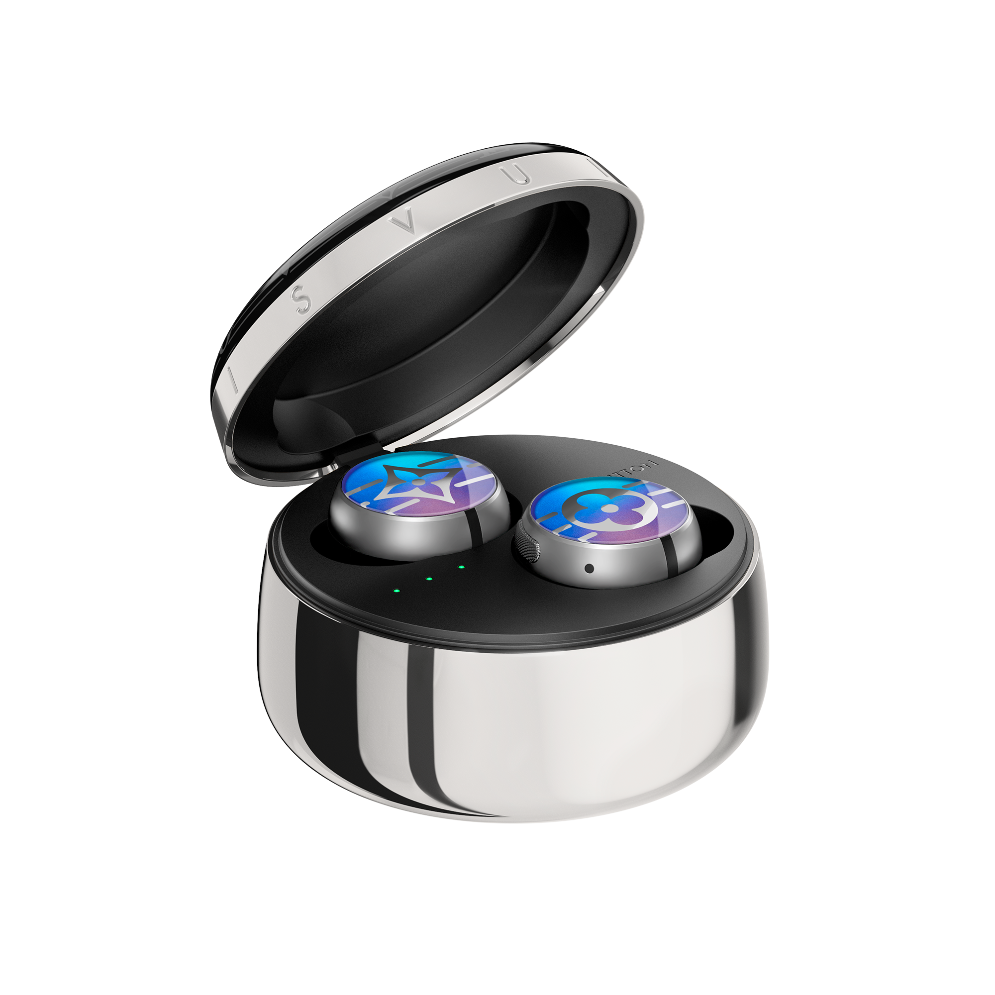  Objetos High-Tech e Acessórios Áudio e Acessórios Conectados Fones de ouvido Louis Vuitton Horizon Light Up  | Louis Vuitton ® (Zoom no Produto)