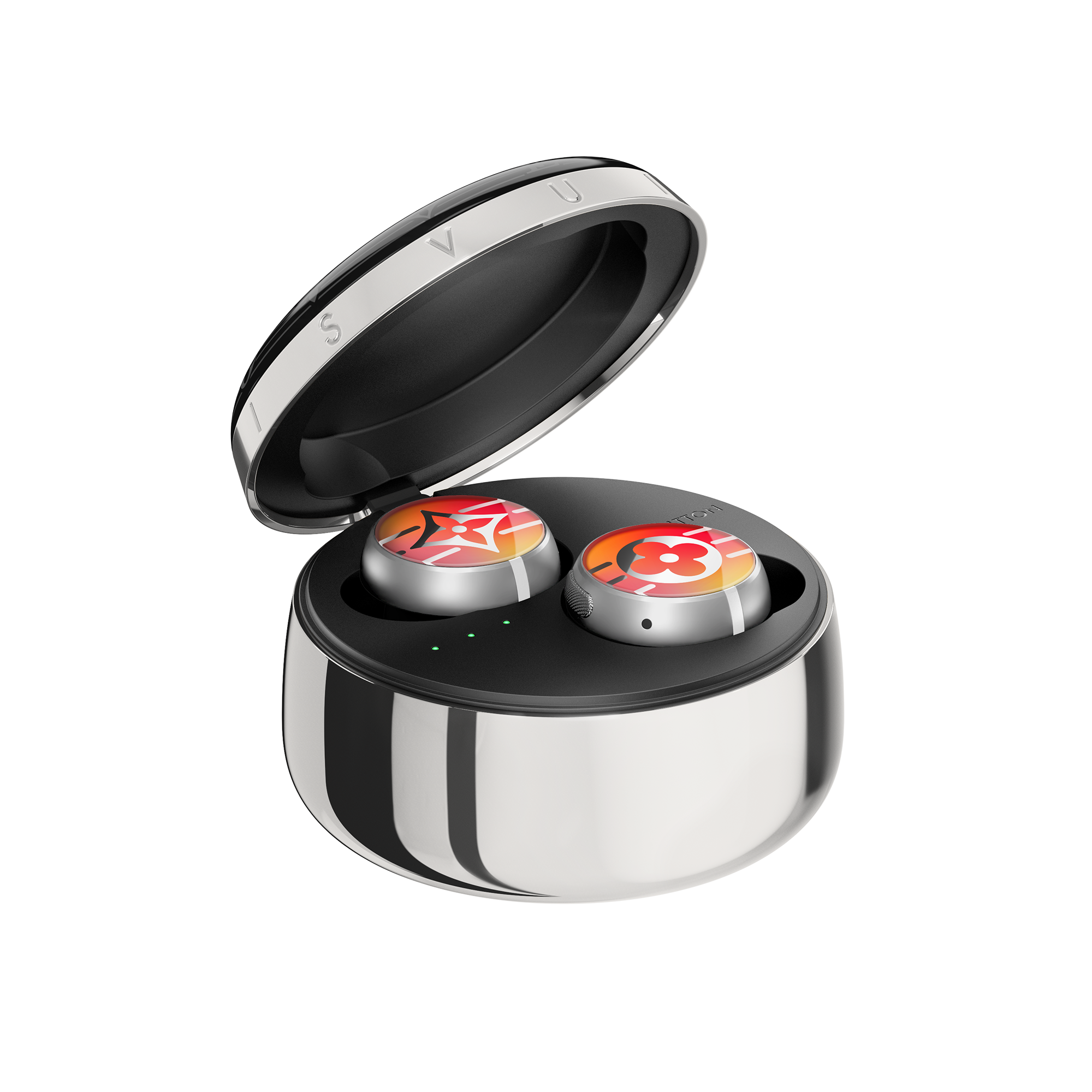  Objetos High-Tech e Acessórios Áudio e Acessórios Conectados Fones de ouvido Louis Vuitton Horizon Light Up  | Louis Vuitton ® (Zoom no Produto)