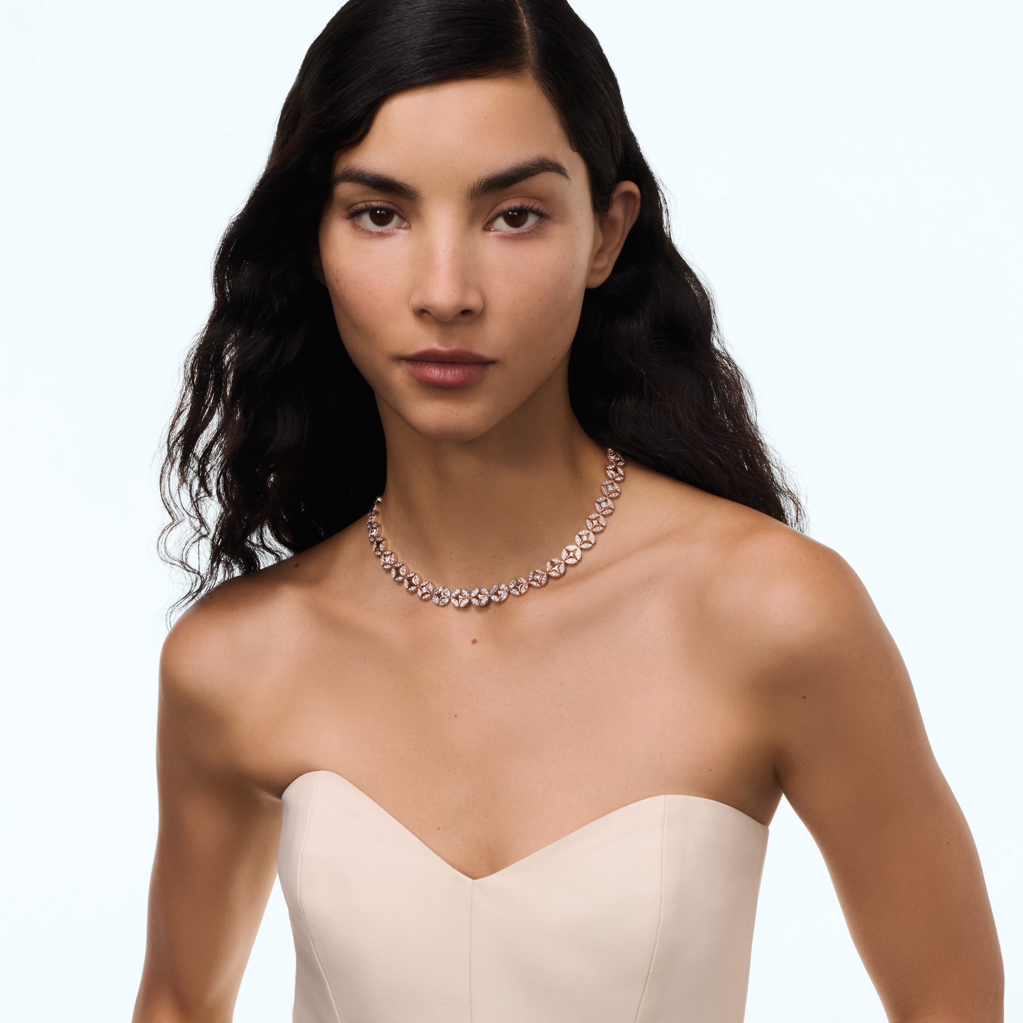  Joalheira Colares e Pingentes Galaxie Necklace, Rose Gold and Diamonds | Louis Vuitton ® (Zoom no Produto)