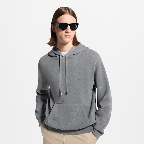 Ready-to-Wear Todas as Roupas Gradient Signature Jacquard Hoodie | Louis Vuitton ® (Zoom no Produto)