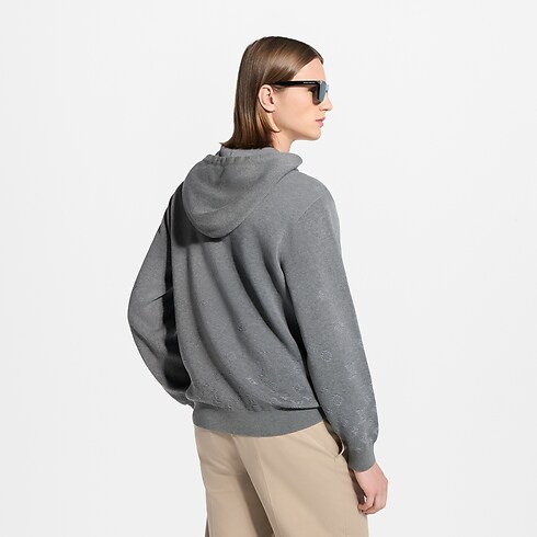 Ready-to-Wear Todas as Roupas Gradient Signature Jacquard Hoodie | Louis Vuitton ® (Zoom no Produto)