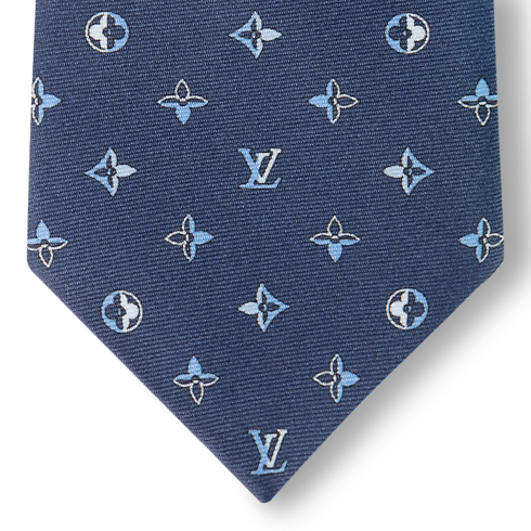 S00 Acessórios Gravatas e Lenços de Bolso Gravata Monogram Eclipse | Louis Vuitton ® (Zoom no Produto)