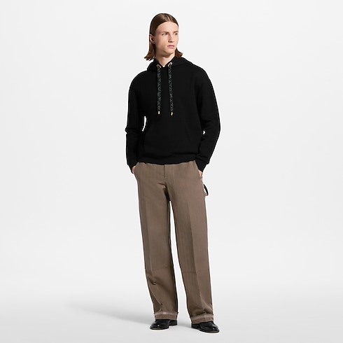 Ready-to-Wear Todas as Roupas Hoodie With Signature Details | Louis Vuitton ® (Zoom no Produto)
