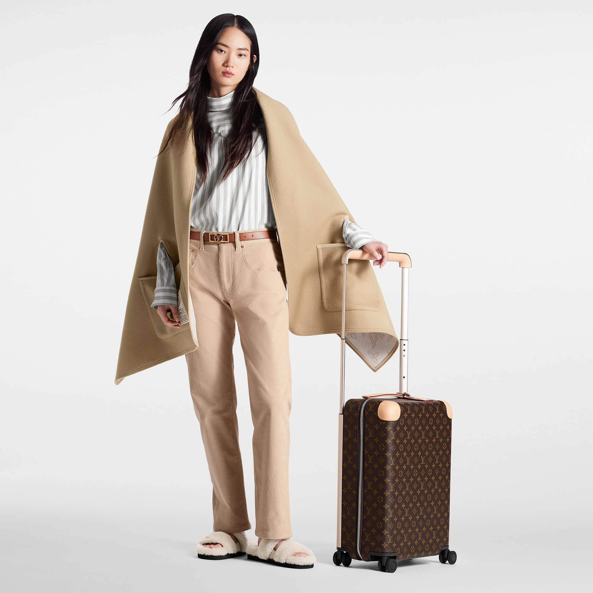 Monogram Artigos de Couro Personalizados } Horizon 55 | Louis Vuitton ® (Zoom no Produto)