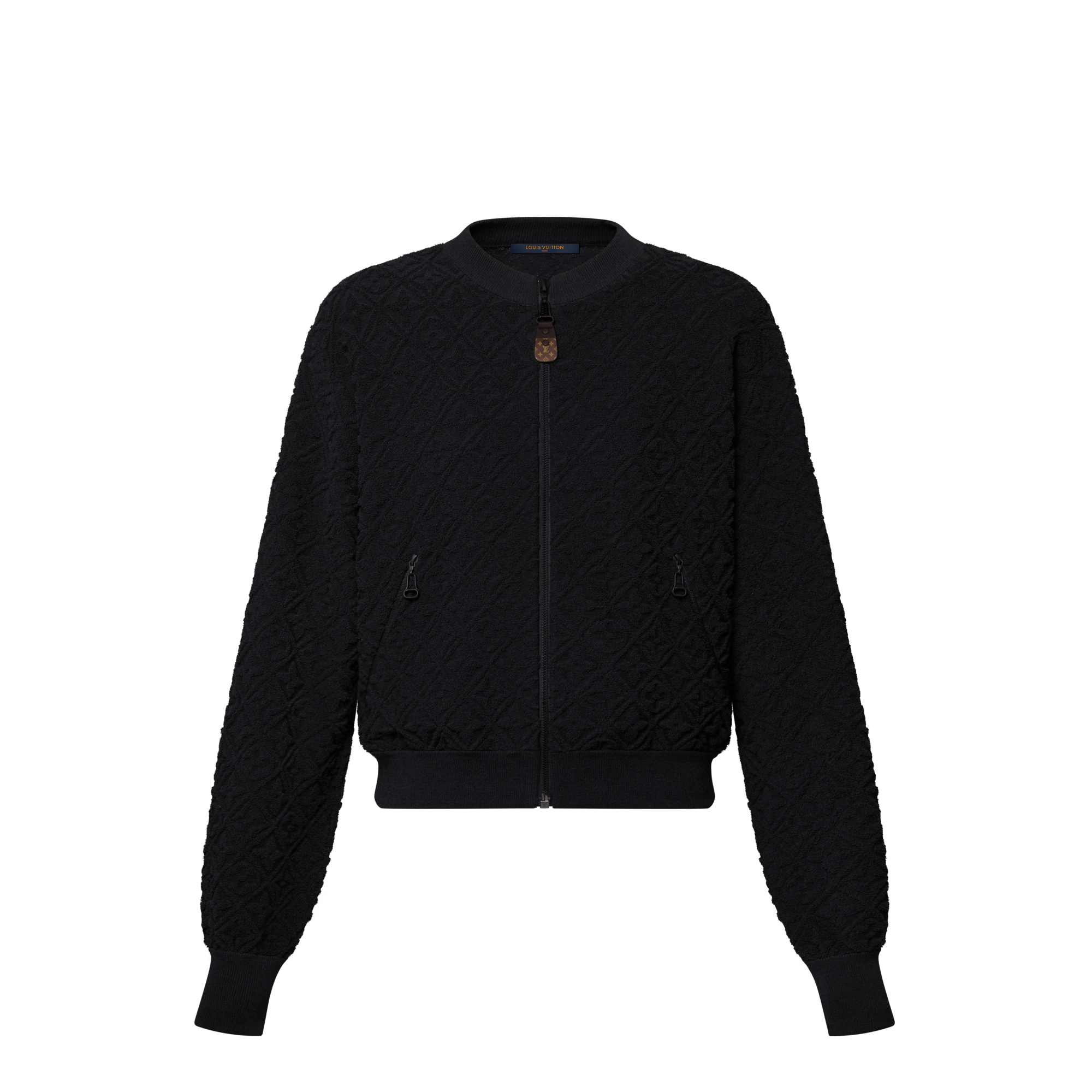  Ready-to-Wear Casacos e Jaquetas Jaqueta Bomber Atoalhada com Flores do Monogram | Louis Vuitton ® (Zoom no Produto)