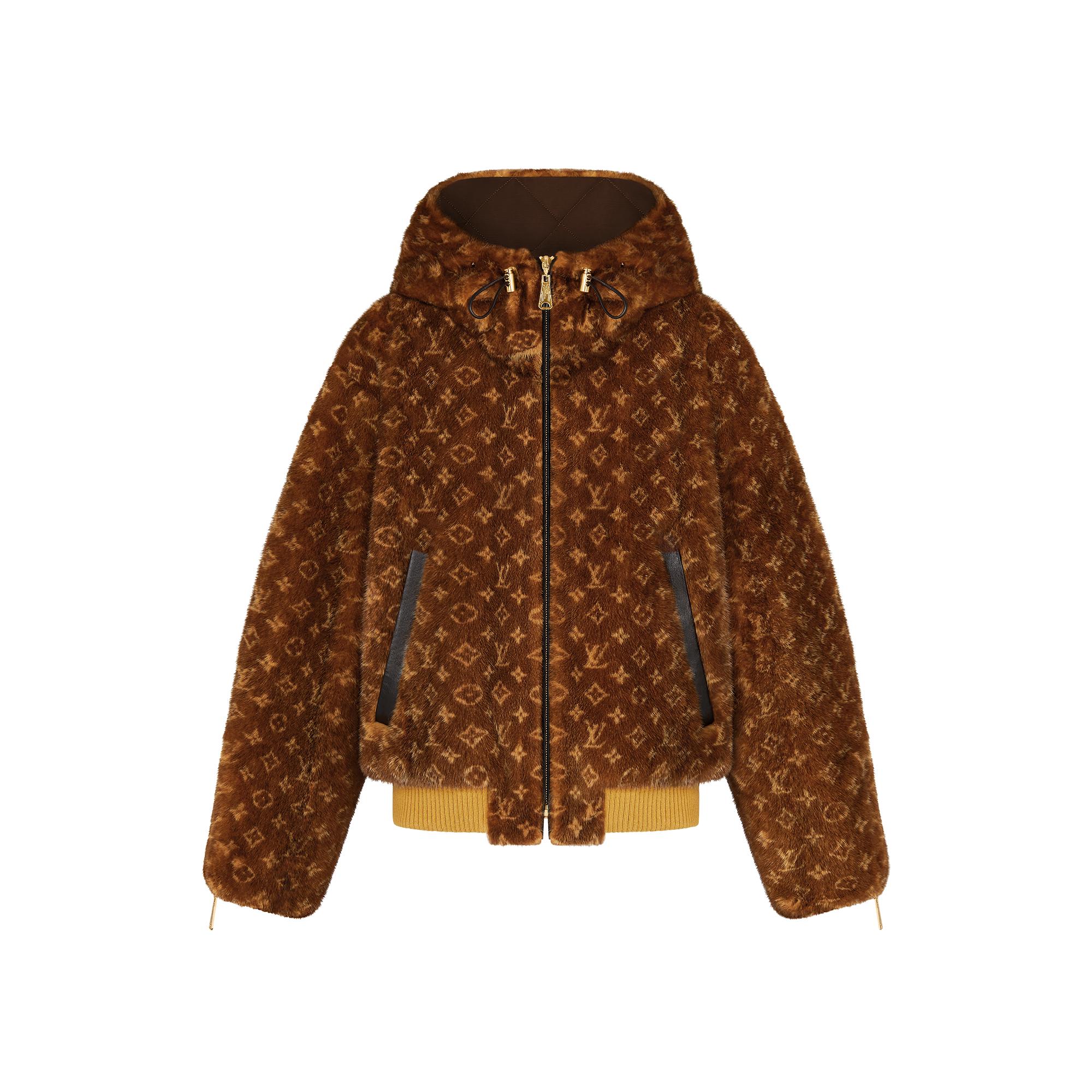  Discontinued Product Obs 2 Jaqueta Bomber de Vison Monogram | Louis Vuitton ® (Zoom no Produto)