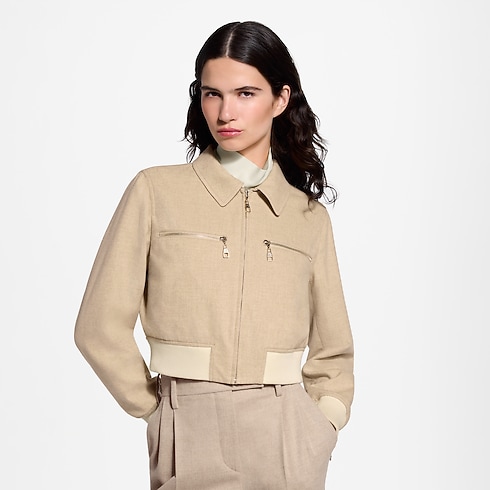 Ready-to-Wear Casacos e Jaquetas Jaqueta Bomber Reversível de Flanela | Louis Vuitton ® (Zoom no Produto)