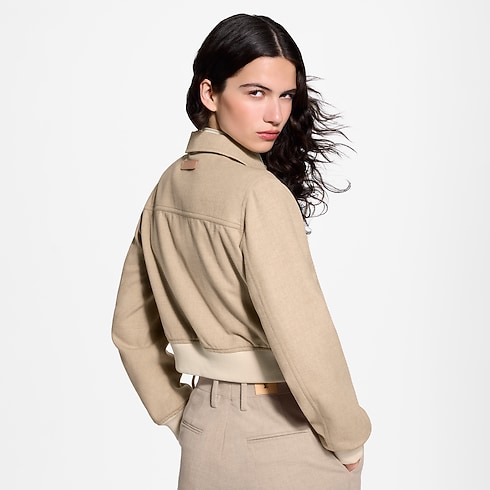Ready-to-Wear Casacos e Jaquetas Jaqueta Bomber Reversível de Flanela | Louis Vuitton ® (Zoom no Produto)