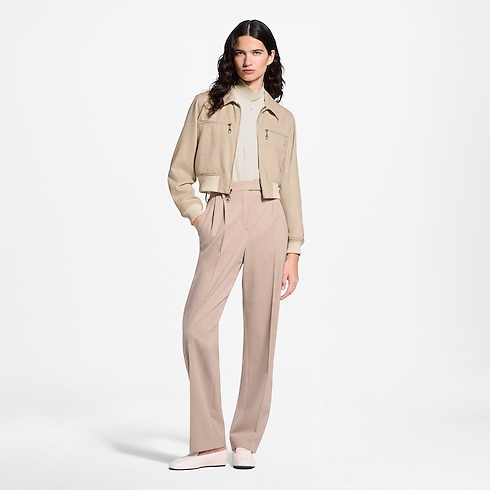 Ready-to-Wear Casacos e Jaquetas Jaqueta Bomber Reversível de Flanela | Louis Vuitton ® (Zoom no Produto)
