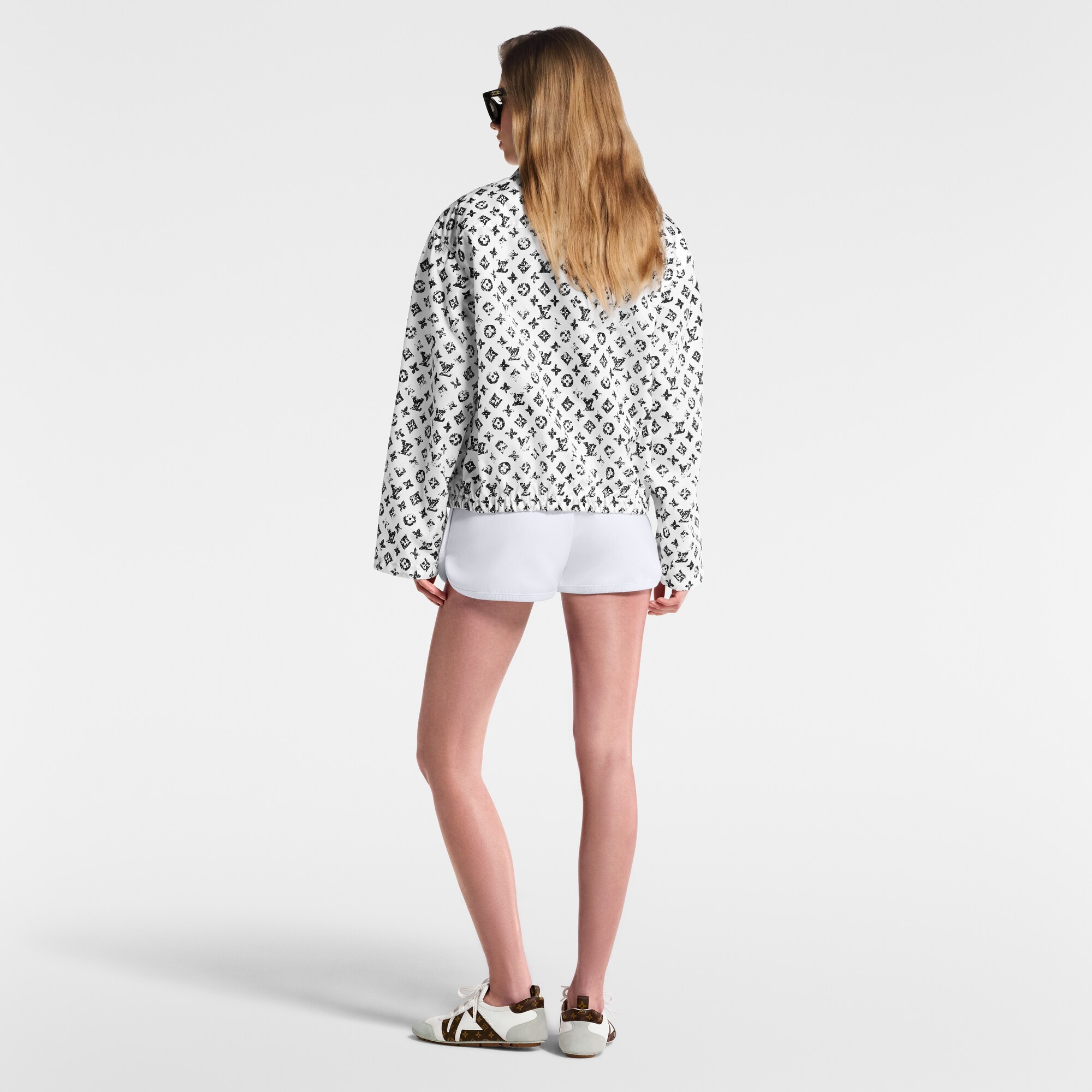  Ready-to-Wear Casacos e Jaquetas Jaqueta com Zíper e Monogram | Louis Vuitton ® (Zoom no Produto)