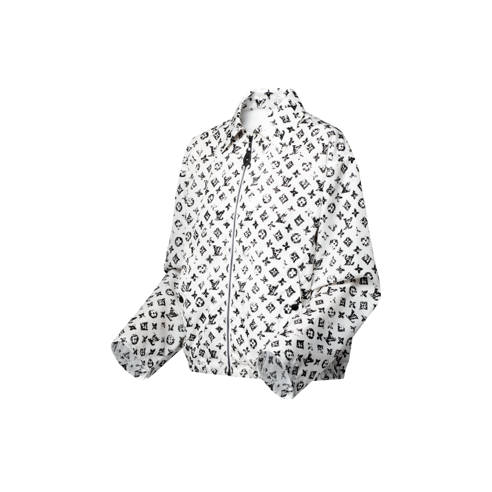  Ready-to-Wear Casacos e Jaquetas Jaqueta com Zíper e Monogram | Louis Vuitton ® (Zoom no Produto)