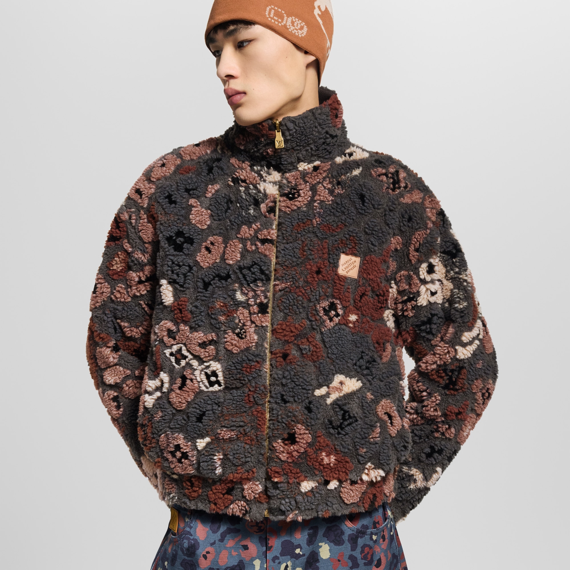  Ready-to-Wear Todas as Roupas Jaqueta de Fleece Reversível | Louis Vuitton ® (Zoom no Produto)