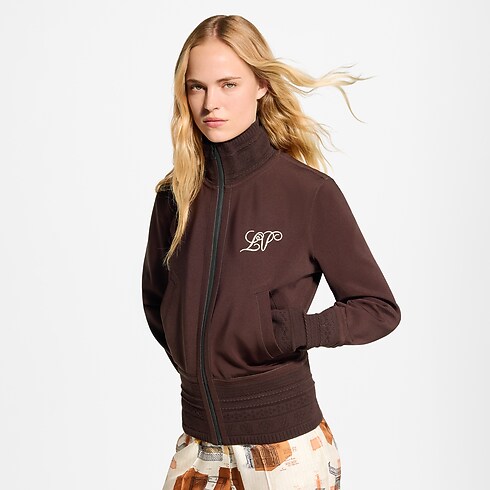 Ready-to-Wear Casacos e Jaquetas Jaqueta de Jersey Tecnológico com Acabamento Mahina | Louis Vuitton ® (Zoom no Produto)