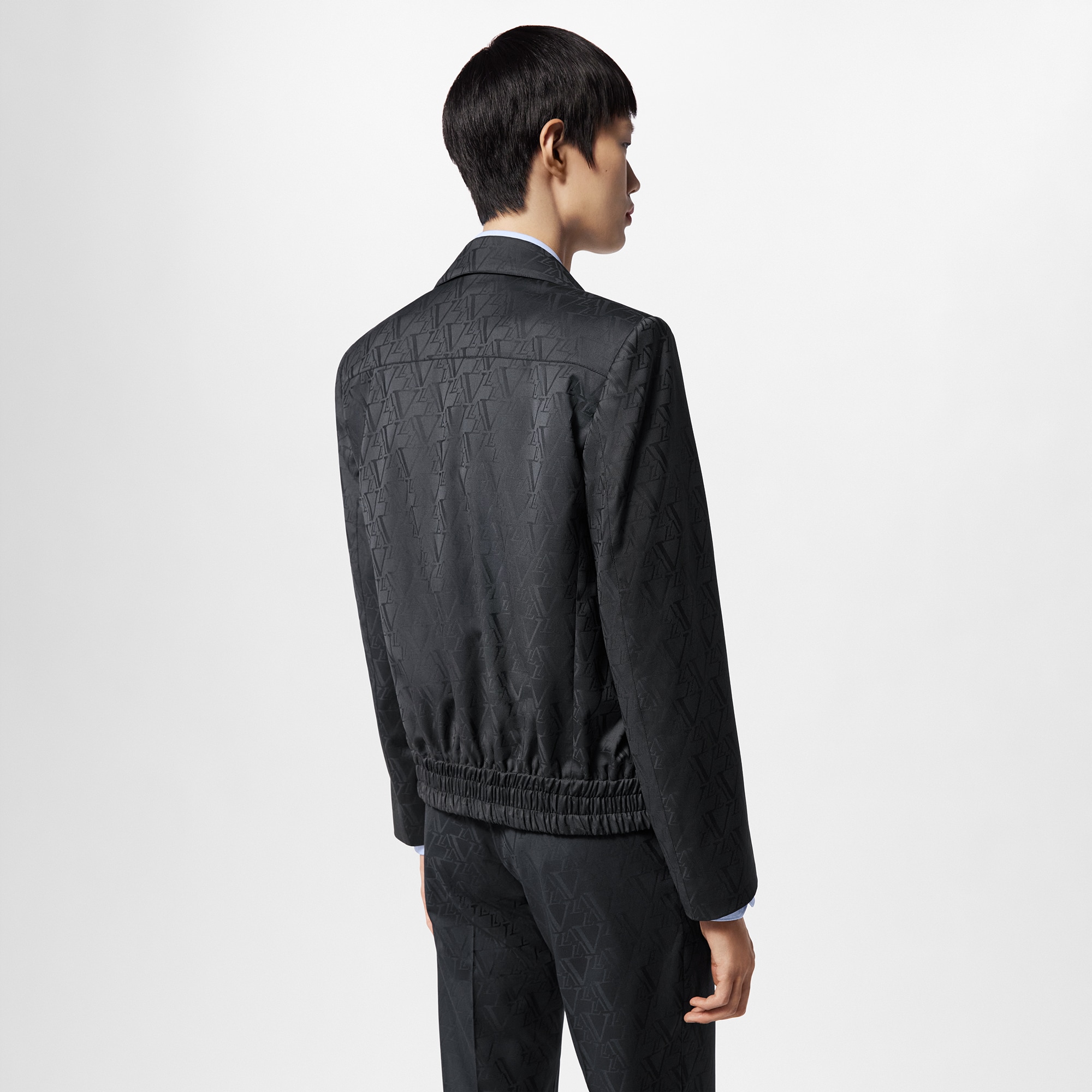  Discontinued Product Obs 12 Jaqueta de Lã de Alfaiataria | Louis Vuitton ® (Zoom no Produto)