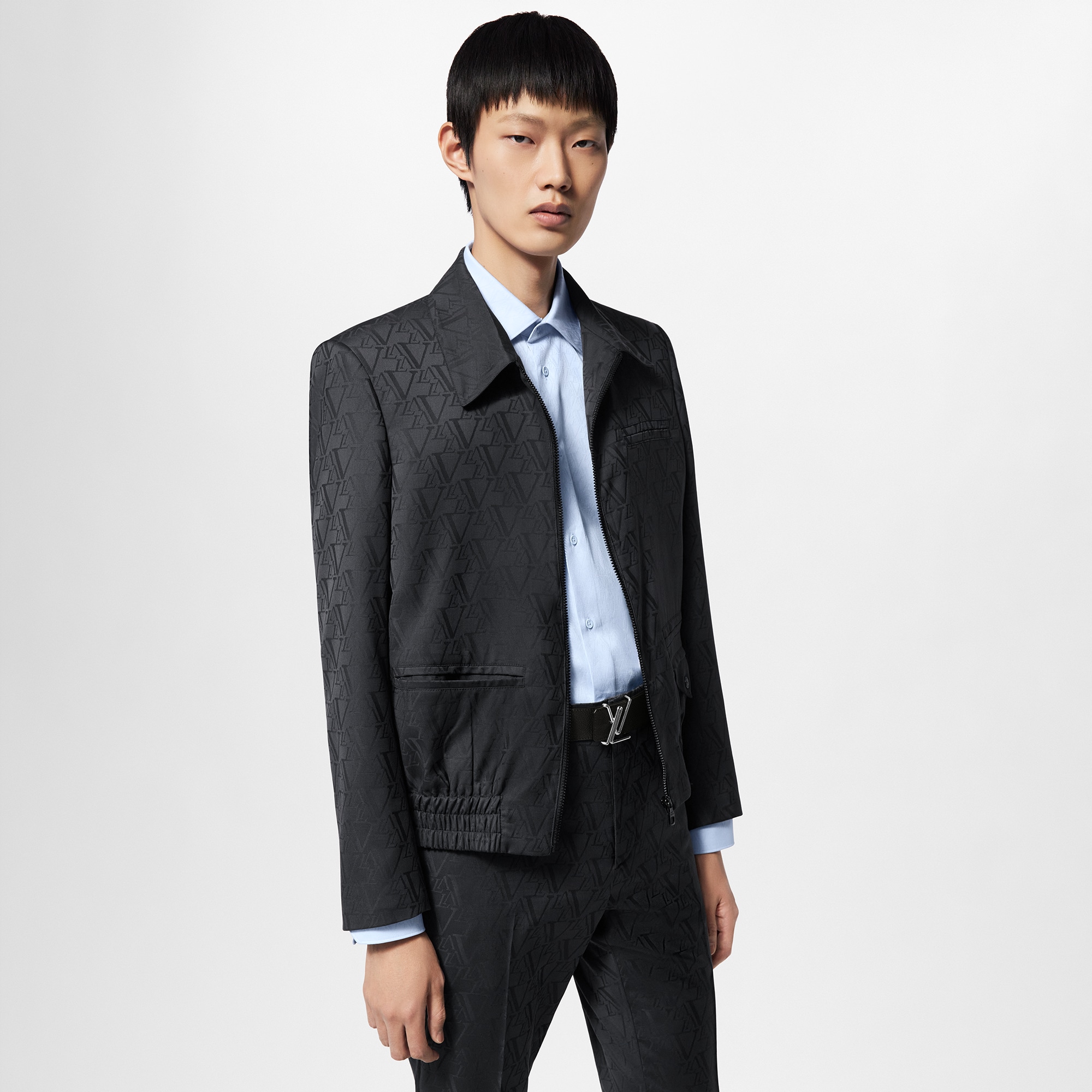  Discontinued Product Obs 12 Jaqueta de Lã de Alfaiataria | Louis Vuitton ® (Zoom no Produto)