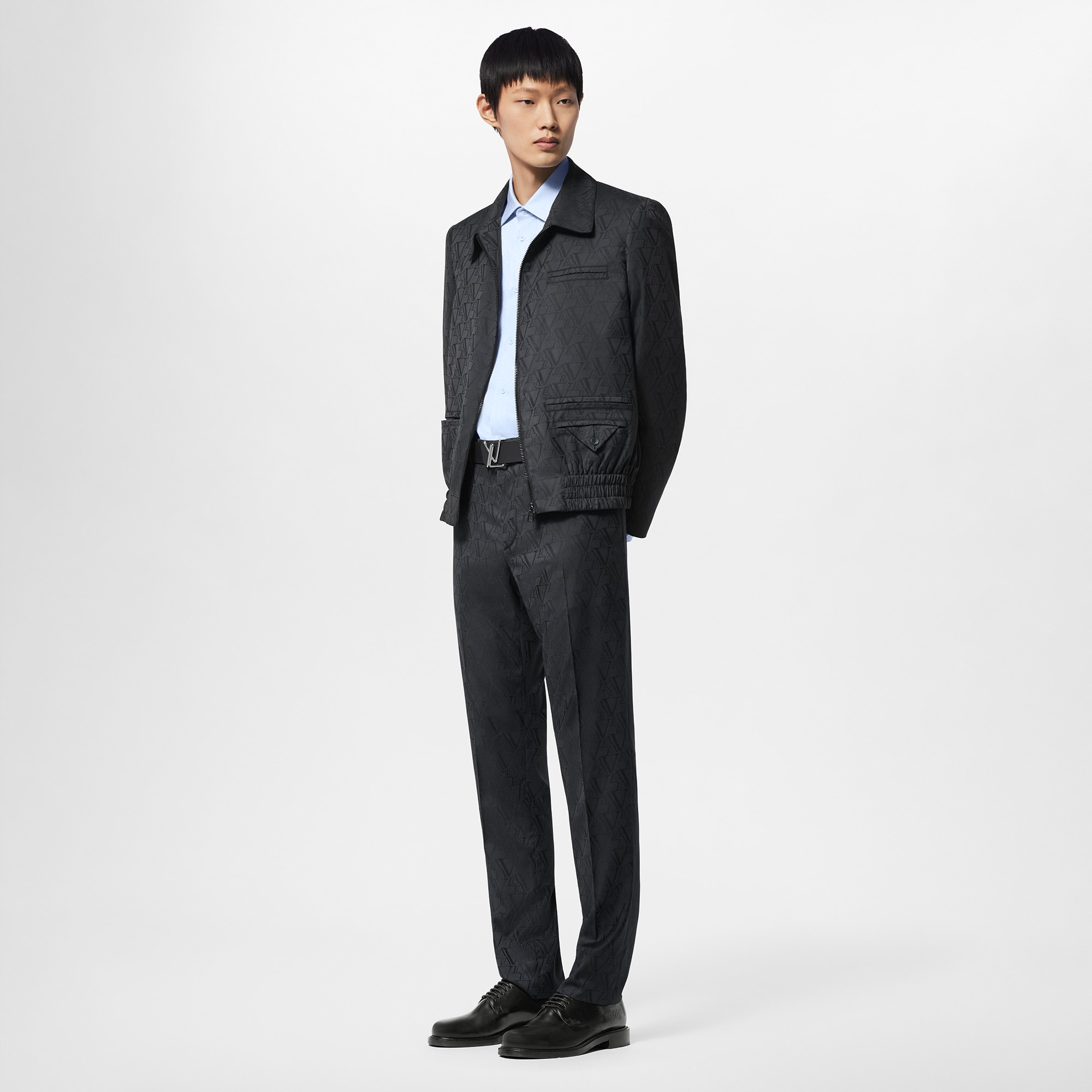  Discontinued Product Obs 12 Jaqueta de Lã de Alfaiataria | Louis Vuitton ® (Zoom no Produto)