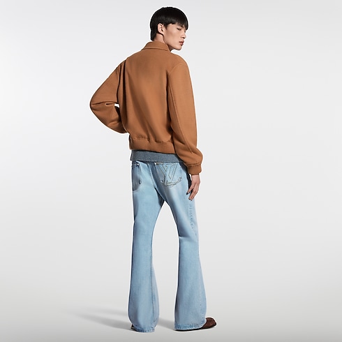 Ready-to-Wear Casacos e Agasalhos Jaqueta em Lã Dupla Face | Louis Vuitton ® (Zoom no Produto)