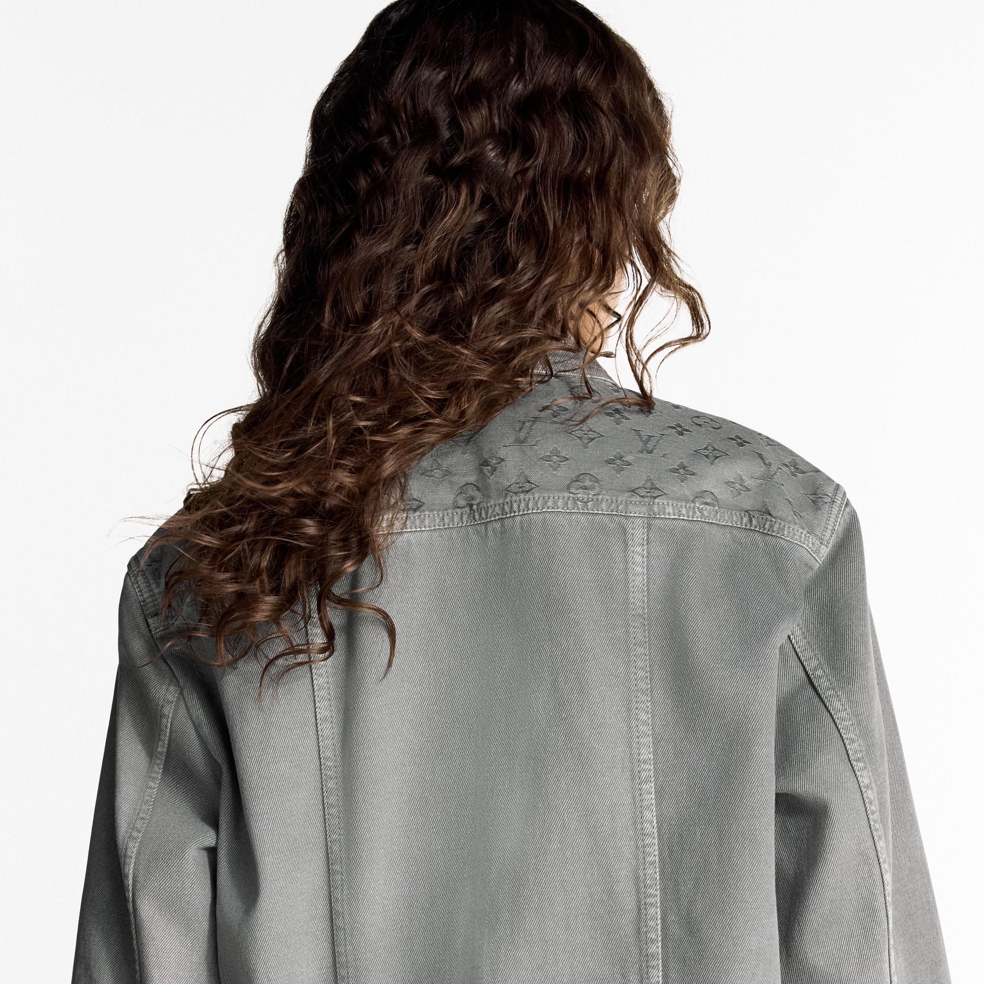  Ready-to-Wear Casacos e Jaquetas Jaqueta Jeans com Bolsos | Louis Vuitton ® (Zoom no Produto)