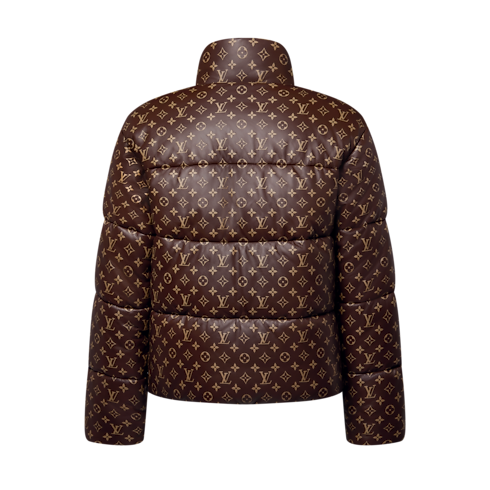 Ready-to-Wear Casacos e Agasalhos Jaqueta Puffer de Couro Monogram | Louis Vuitton ® (Zoom no Produto)