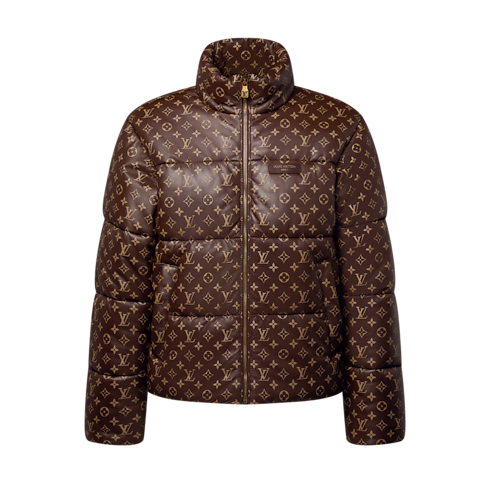 Ready-to-Wear Casacos e Agasalhos Jaqueta Puffer de Couro Monogram | Louis Vuitton ® (Zoom no Produto)