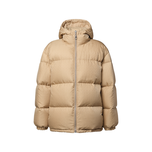 Jaqueta Puffer Nanogram com Detalhe de Cinto – Vista Frontal