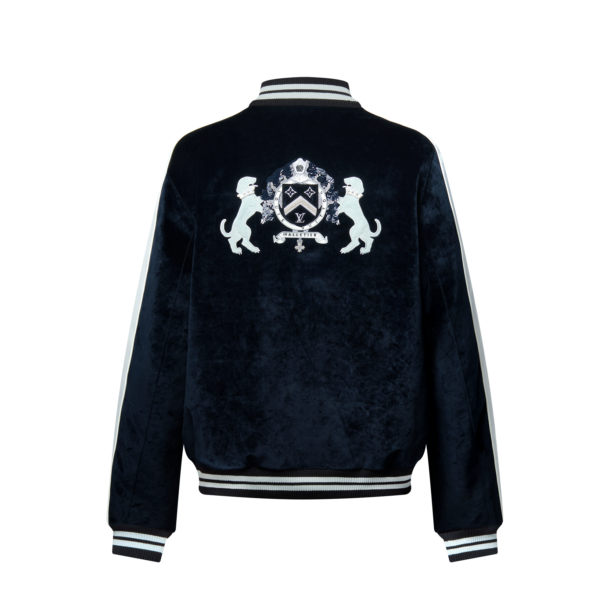  Ready-to-Wear Casacos e Agasalhos Jaqueta Souvenir em Jeans Aveludado | Louis Vuitton ® (Zoom no Produto)