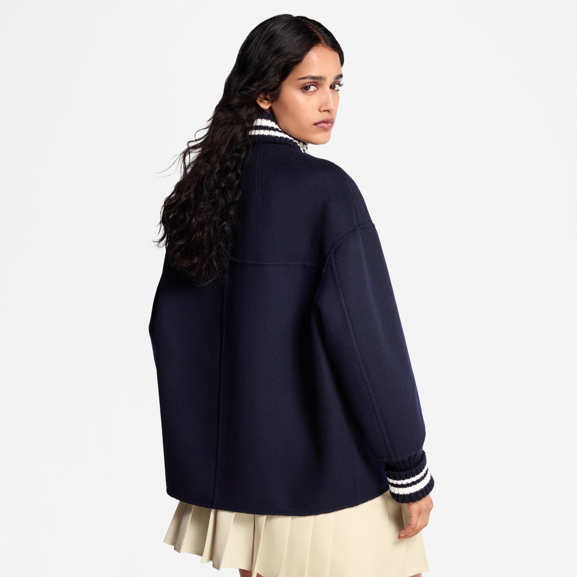  Ready-to-Wear Casacos e Jaquetas Jaqueta Varsity Dupla Face | Louis Vuitton ® (Zoom no Produto)