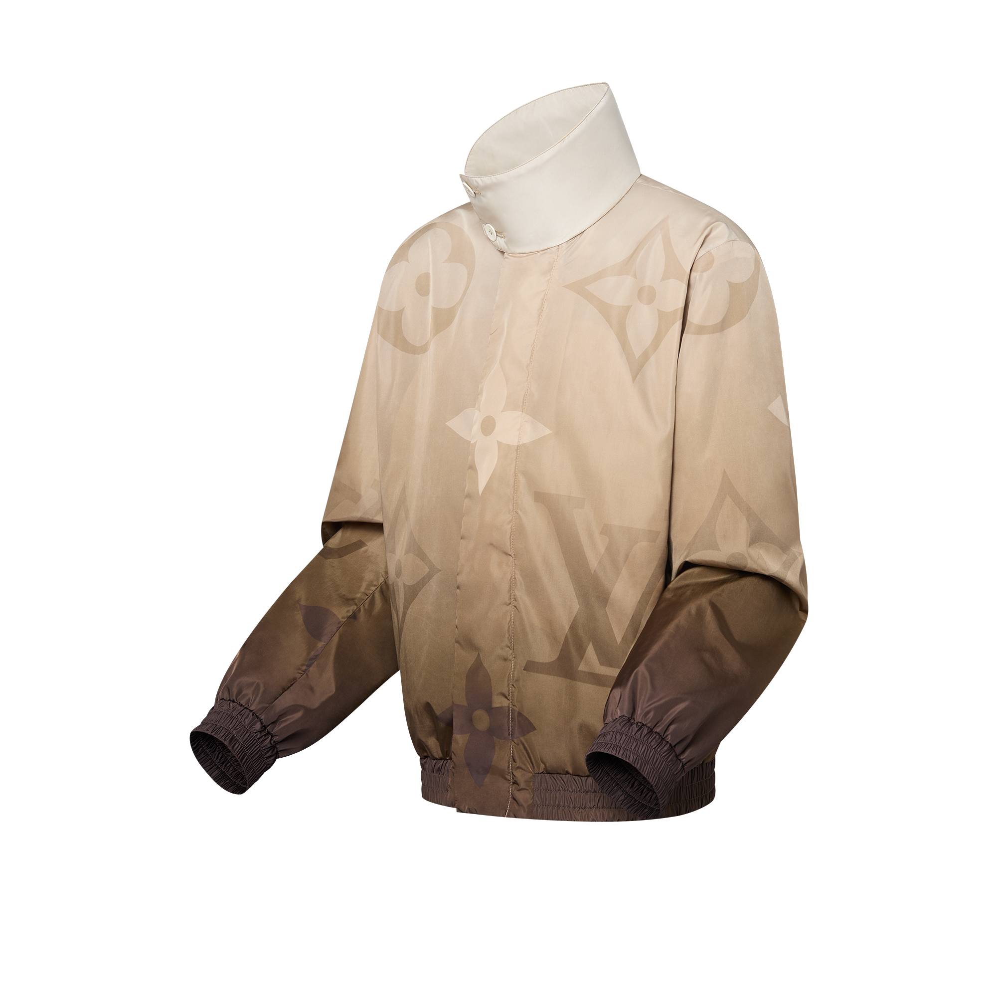  Ready-to-Wear Casacos e Agasalhos Jaqueta Windbreaker em Nylon Leve com Monogram Estampado | Louis Vuitton ® (Zoom no Produto)