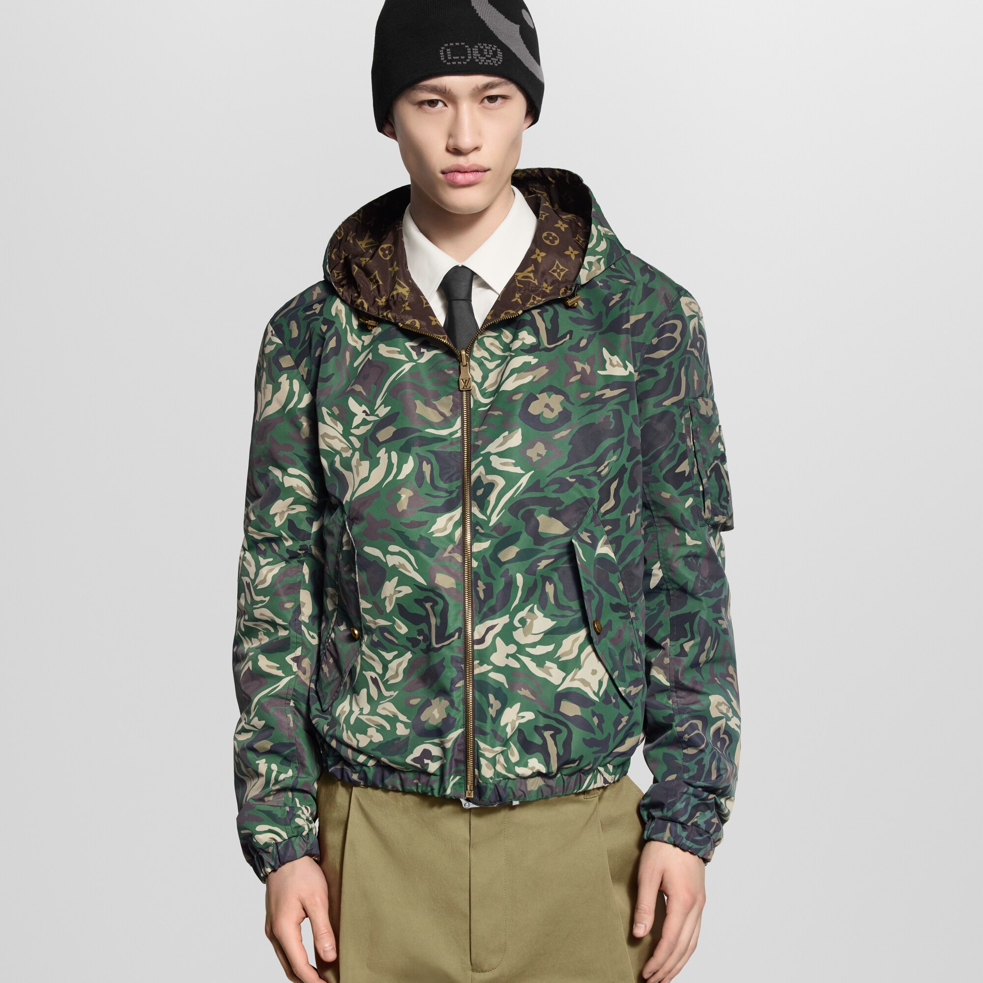  Ready-to-Wear Casacos e Agasalhos Jaqueta Windbreaker Reversível com Monogram | Louis Vuitton ® (Zoom no Produto)