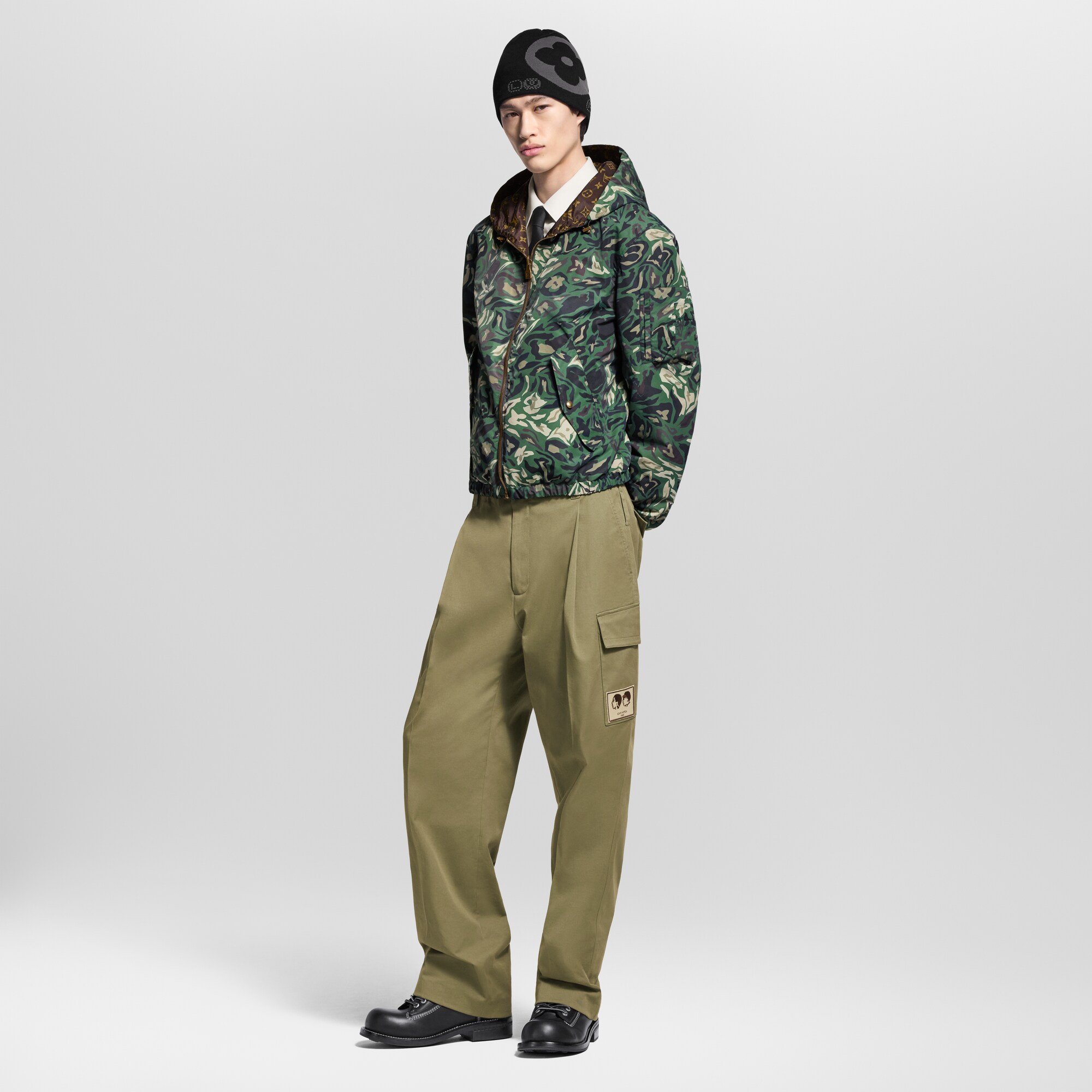  Ready-to-Wear Casacos e Agasalhos Jaqueta Windbreaker Reversível com Monogram | Louis Vuitton ® (Zoom no Produto)